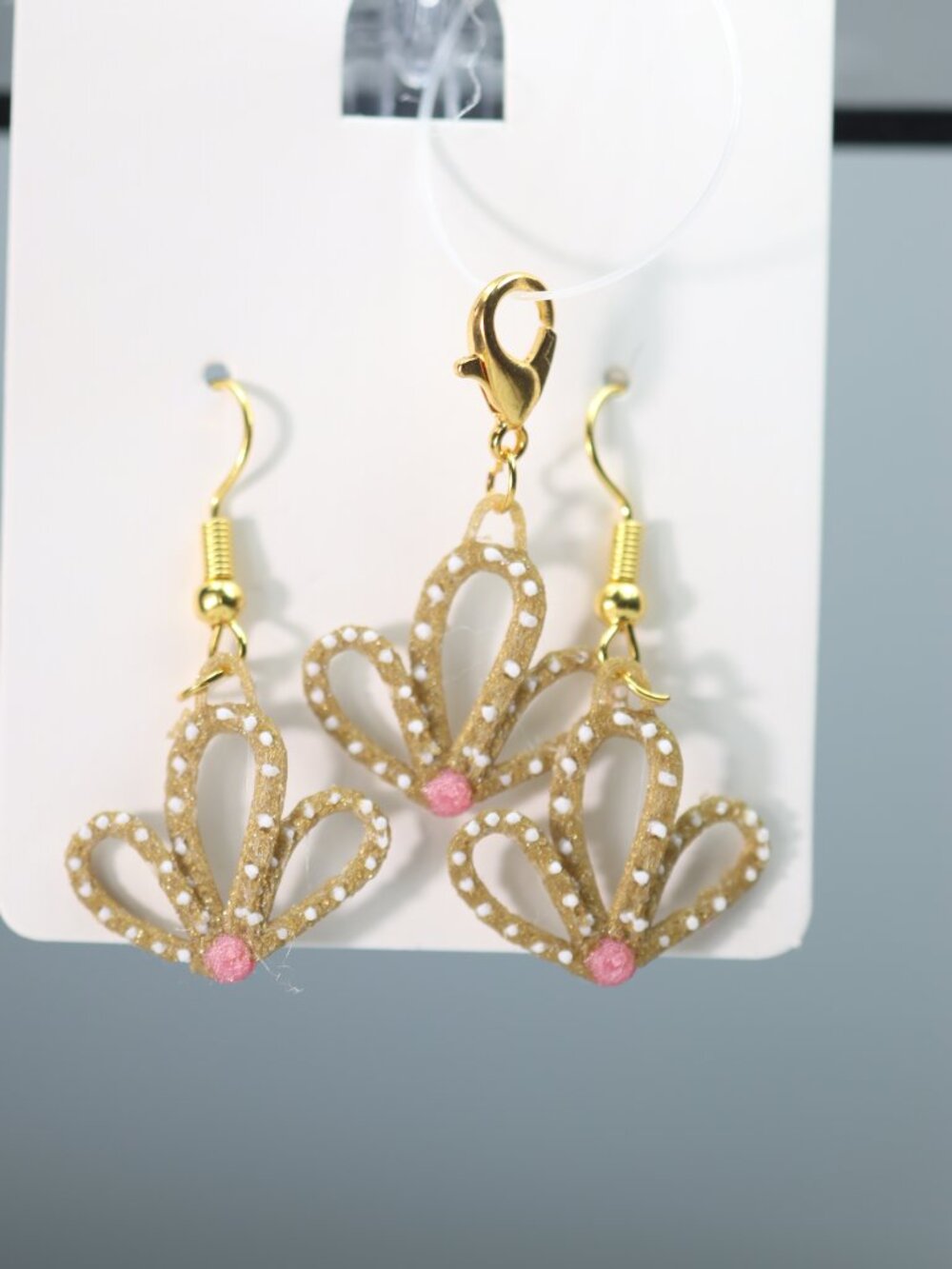 Earrings and Charm/Pendant Set New